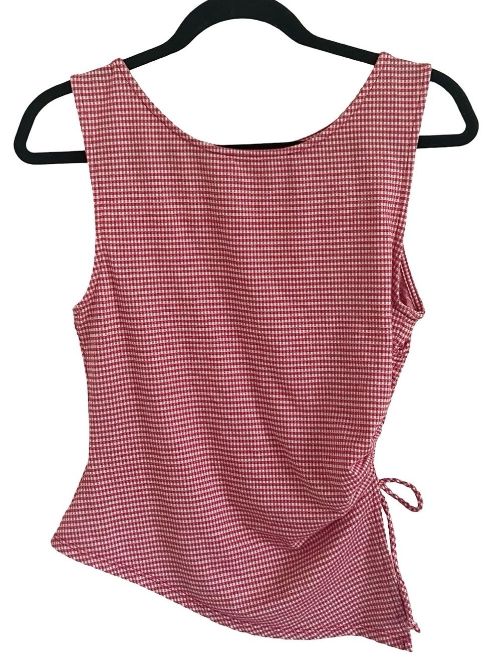 Lisa Says Gah Erin Tank in Red Pomodoro Gingham L - Picture 2 of 6